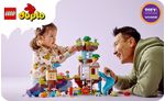 LEGO-DUPLO-10993-Casa-sull’Albero-3-in-1-Giochi-per-Bambini-3--Anni-Attivita--Didattiche-con-4-Personaggi-e-Animali-Giocattolo