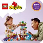 LEGO-DUPLO-10993-Casa-sull’Albero-3-in-1-Giochi-per-Bambini-3--Anni-Attivita--Didattiche-con-4-Personaggi-e-Animali-Giocattolo