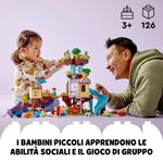 LEGO-DUPLO-10993-Casa-sull’Albero-3-in-1-Giochi-per-Bambini-3--Anni-Attivita--Didattiche-con-4-Personaggi-e-Animali-Giocattolo