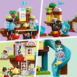 LEGO-DUPLO-10993-Casa-sull’Albero-3-in-1-Giochi-per-Bambini-3--Anni-Attivita--Didattiche-con-4-Personaggi-e-Animali-Giocattolo