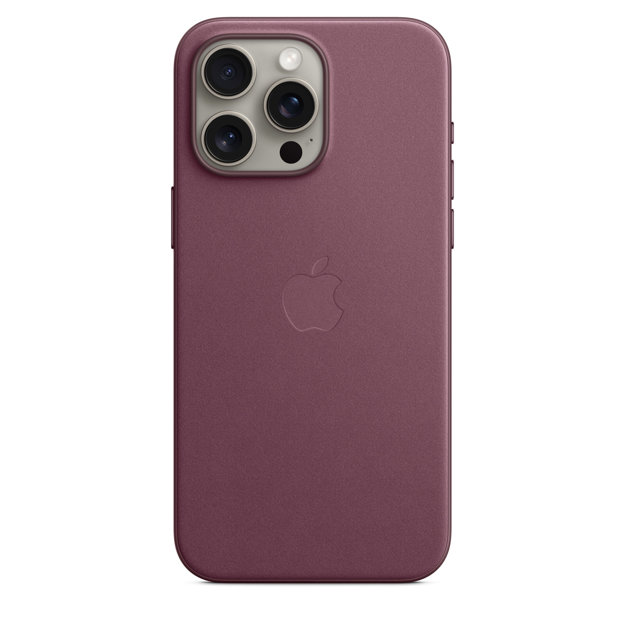 Apple Custodia MagSafe in tessuto Finewoven per iPhone 15 Pro Max - Gelso (Apple - Back cover for mobile phone - MagSafe