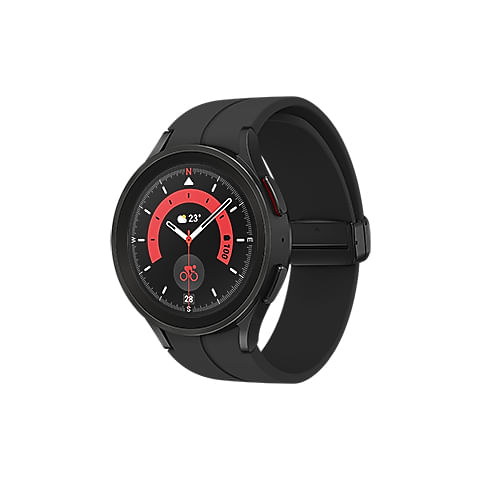 Samsung-Galaxy-Watch5-Pro-356-cm--1.4---OLED-Digitale-450-x-450-Pixel-Touch-screen-Nero-Titanio-Wi-Fi-GPS--satellitare-