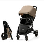 KINDERKRAFT Passeggino Leggero e Compatto Omologato 22 Kg MITZY LINEN BEIGE