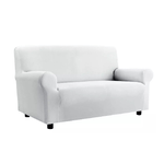BIANCHERIAWEB Copridivano Elasticizzato Antimacchia Modello Zeno Colore Bianco