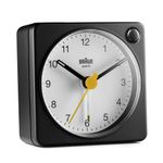 Braun BC02XBW Sveglia al quarzo Nero, Bianco