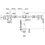 Equip-650152-supporto-da-tavolo-per-Tv-a-schermo-piatto-686-cm--27---Morsa-Nero