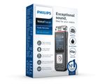 Philips-Voice-Tracer-DVT7110-00-dittafono-Flash-card-Antracite-Cromo