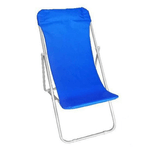 Trade Shop Traesio-sdraio Sedia Da Spiaggia Mare Campeggio Giardino Esterno 281003 Pieghevole 52x76x91cm -