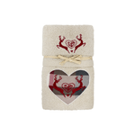 BIANCHERIAWEB Set Asciugamano Copiola Salvietta Bagno In Spugna 100% Cotone Mod Scozia