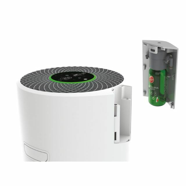 Hoover-H-PURIFIER-500-purificatore-110-m²-Argento-Bianco