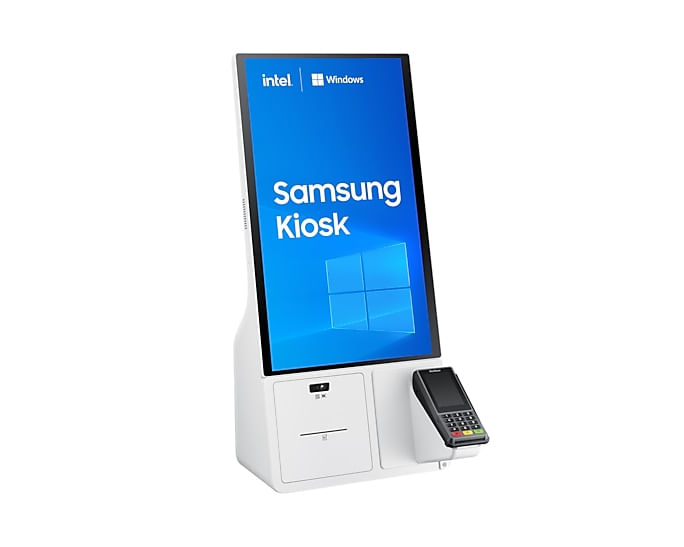 Samsung-LH24KMCCBGCXEN-visualizzatore-di-messaggi-Design-chiosco-61-cm--24---LED-250-cd-m²-Full-HD-Bianco-Touch-screen-Processore-integrato-Windows-10-IoT-Enterprise