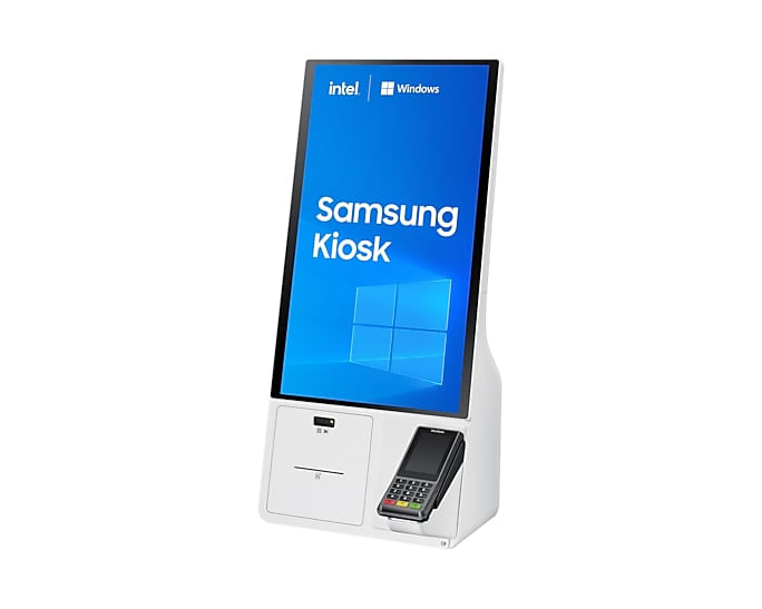 Samsung-LH24KMCCBGCXEN-visualizzatore-di-messaggi-Design-chiosco-61-cm--24---LED-250-cd-m²-Full-HD-Bianco-Touch-screen-Processore-integrato-Windows-10-IoT-Enterprise