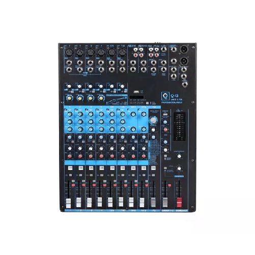 Oqan Mixer Disc Jockey Q12 USB MK2 Nero