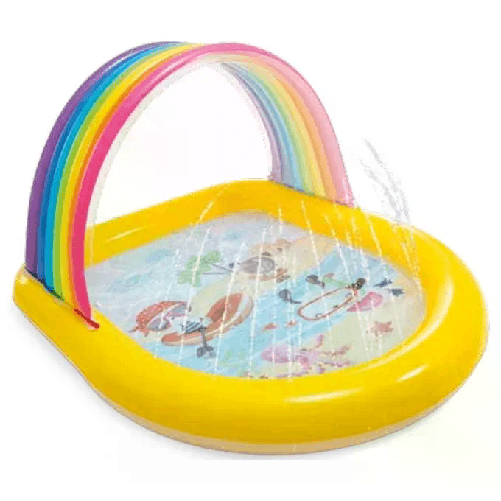 Intex Rainbow Arch Spray Pool Piscina gonfiabile 84 L Multicolore