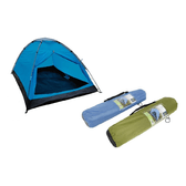 TrAdE Shop Traesio-Tenda Da Campeggio Per 2 Persone Leggera Portatile Borsa Trasporto 205x150x105cm 016567 -