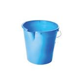 BIANCHERIAWEB Secchio Per Pulizie Manico Ergonomico Con Becco Secchi Plastica Azzurro