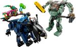 LEGO-Avatar-75571-Neytiri-e-Thanator-vs.-Quaritch-con-Tuta-AMP-Modellini-da-Costruire-di-Animale-e-Mech-Giochi-per-Bambini