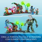 LEGO-Avatar-75571-Neytiri-e-Thanator-vs.-Quaritch-con-Tuta-AMP-Modellini-da-Costruire-di-Animale-e-Mech-Giochi-per-Bambini