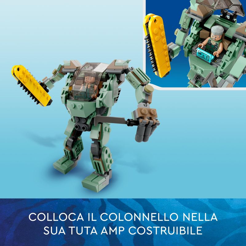 LEGO-Avatar-75571-Neytiri-e-Thanator-vs.-Quaritch-con-Tuta-AMP-Modellini-da-Costruire-di-Animale-e-Mech-Giochi-per-Bambini