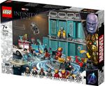 LEGO-Marvel-76216-Armeria-di-Iron-Man-Set-Costruzioni-con-Casco-Tuta-e-Supereroi-Giocattoli-Giochi-per-Bambini-dai-7-Anni