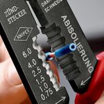 Knipex-97-32-240-pinza-crimpatrice-Nero-Blu-Rosso