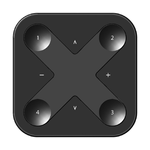 TrAdE Shop Traesio - Pannello Parete Bluetooth Controller Dimmer Controllo Luci Led Casambi Xpress -