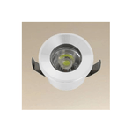 TrAdE Shop Traesio  Faretto 1w Led Incasso A Soffitto Ip20 Bianco Mini Spot Segnapassi Luce Naturale 00212 -