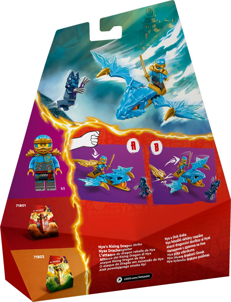 LEGO-NINJAGO-71802-Attacco-del-Rising-Dragon-di-Nya-Giochi-per-Bambini-6--con-Action-Figure-di-Drago-Giocattolo-e-Minifigure