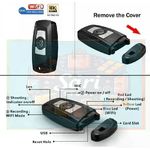 LEOVIN Micro Telecamera spia Chiave Auto WiFi 1080P HD Sorveglianza Auto Casa Mini Cam