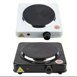 Srabc Piastra Elettrica Piano Cottura - Diametro 18,5 cm, 5 Livelli di Temperatura