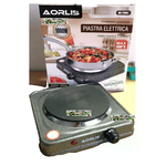 AORLIS Piastra Fornello Elettrica 1000W - 5 Livelli di Calore - Max 500°C Casa Camper