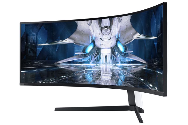 Samsung-LS49AG950NPXEN-Odyssey-Monitor-Gaming-Neo-G9-da-49---Dual-QHD-Curvo