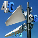 NOBRAND Antenna Direzionale 9/10 dBi Esterna Ripetitori Segnale - Modem 2G 3G 4G LTE 5G