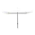 TrAdE Shop Traesio  Ombrellone Da Giardino 3x4 Mt Arredo Esterno Balcone Terrazzo Patio Bianco 223238 -