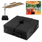 TrAdE Shop Traesio  Borsa Per Base Ombrellone Da Giardino Staccabile Quadrato Ampia Apertura Maniglie 020682 -