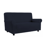 BIANCHERIAWEB Copridivano Elasticizzato Antimacchia Modello Zeno Colore Blu