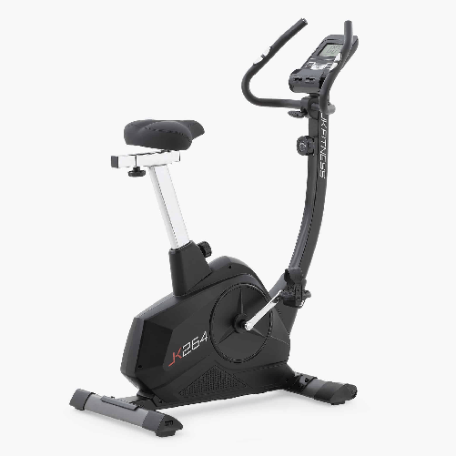 Jk Fitness cyclette magnetica JK 264 volano 10kg App Zwift e Kinomap con display LCD JK264