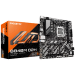GIGABYTE B840M D2H Scheda madre - CPU AMD Ryzen 9000 VRM a 5+2+2 fasi fino a 7600 MHz DDR5 1xPCIe 4