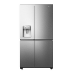 Hisense rs818n4tie frigorifero side-by-side libera installazione 632 l e acciaio inossidabile