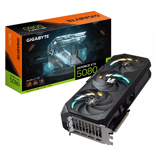 GIGABYTE GeForce RTX 5080 GAMING OC 16G Scheda Grafica - 16GB GDDR7 256 bit PCI-E 5