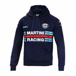 Sparco Felpa con Cappuccio Uomo Sparco Martini Racing Azzurro