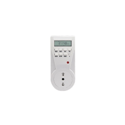 ZENCOCCO PRESA ELETTRICA TEMPORIZZATORE PROGRAMMABILE TIMER 230V 16A DIGITALE