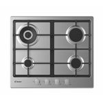 Candy-Timeless-CHG6BR4WX-Acciaio-inossidabile-Da-incasso-Gas-4-Fornello-i-