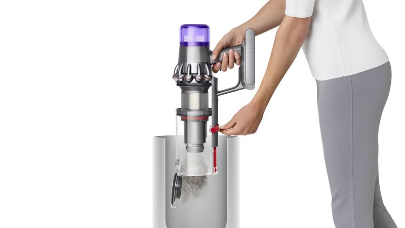 Dyson-V11-aspirapolvere-senza-filo-Blu-Metallico-Nichel-Senza-sacchetto