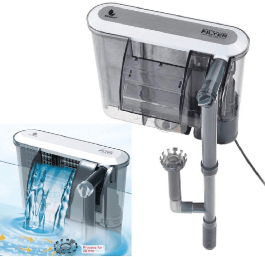 SHOPPING IN RETE FILTRO PER ACQUARIO ESTERNO A CASCATA POMPA ZAINO ACQUA DOLCE SALATA 160 L/H