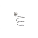 SHOPPING IN RETE PORTA PHON A SPIRALE A MURO O PARETE ACCIAIO ASCIUGACAPELLI ACCESSORI BAGNO