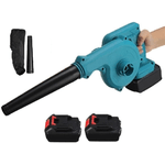 SHOPPING IN RETE  Soffiatore Aspiratore Elettrico a doppia batteria 48V per foglie giardino velocità aria regolabile
