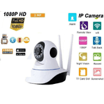SHOPPING IN RETE TELECAMERA IP CAM HD 1080P CAMERA WIRELESS LED 2 ANTENNE 2MP MEGAPIXEL
