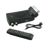 SHOPPING IN RETE DECODER DIGITALE TERRESTRE MINI DTV DVB T2 HDMI SCART 180 USB 333 TELECOMANDO