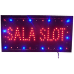 SHOPPING IN RETE INSEGNA A LED LUMINOSA INSEGNE LUMINOSE CON SCRITTA SALA SLOT SCRITTA LED